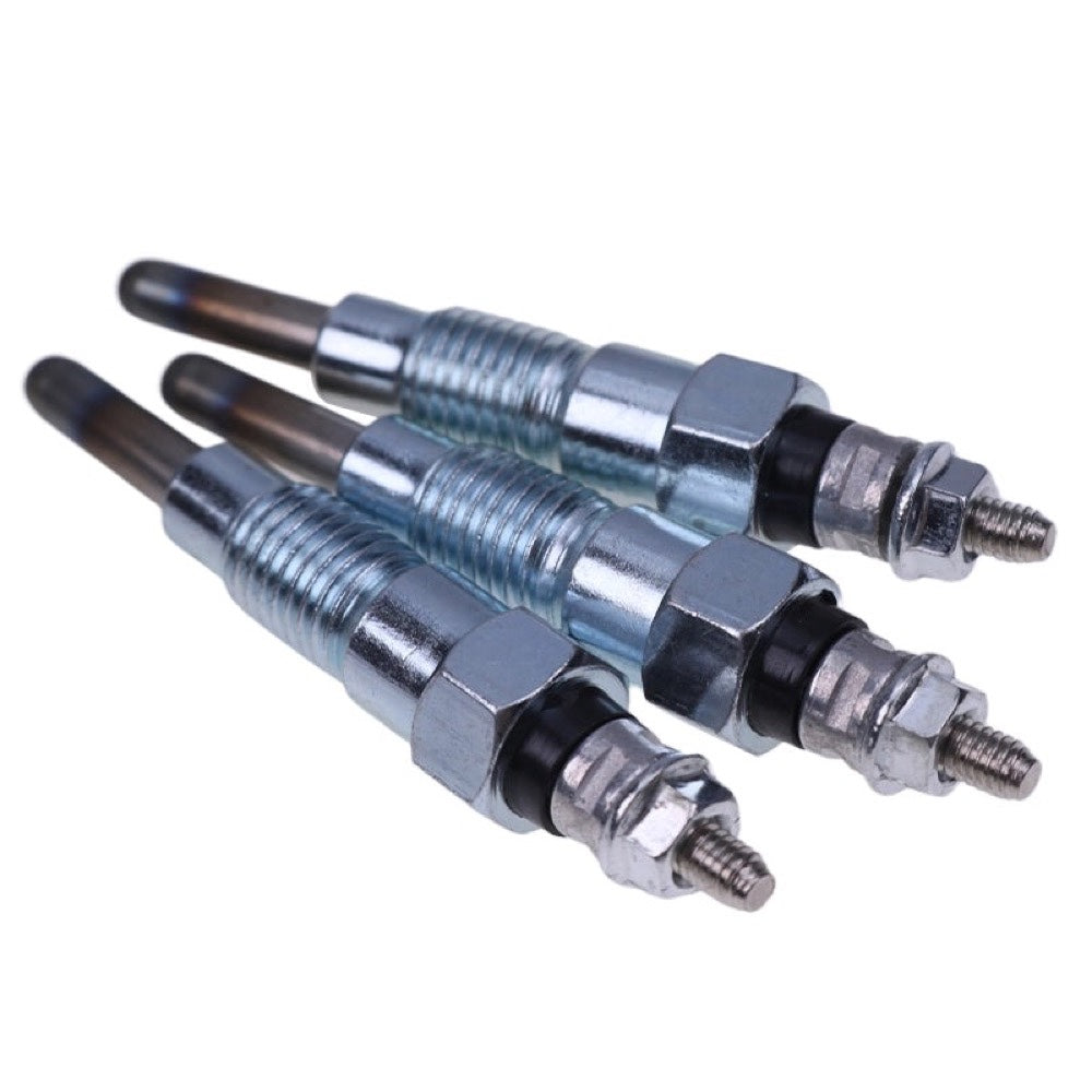 3 PCS Glow Plug 129155-77801 suitable for Yanmar Engine 3TN75 3TNA75 3TNT5U 3T70B-NAC Tractor F18 F18X F20 FX18 FX20